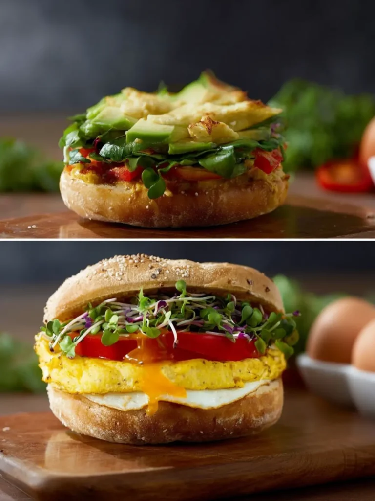 Easy Breakfast Sandwich Recipe: Healthy Morning Meal First Image