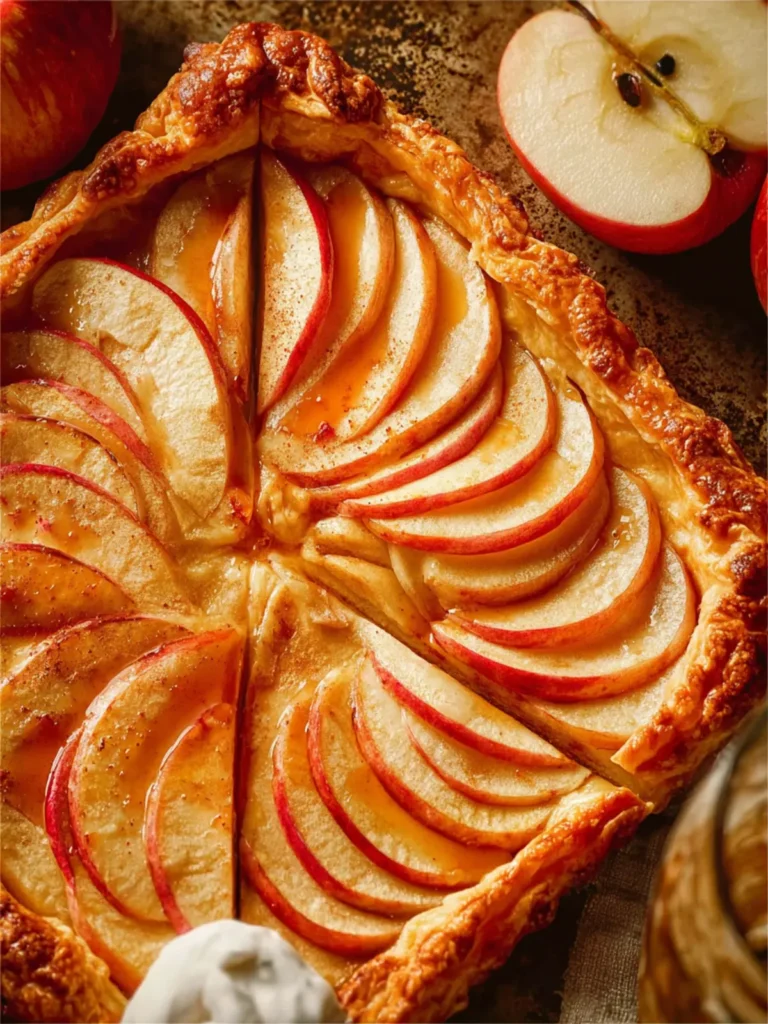 Easy Apple Tart With Puff Pastry First Image