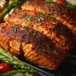 Air Fryer Salmon First Image