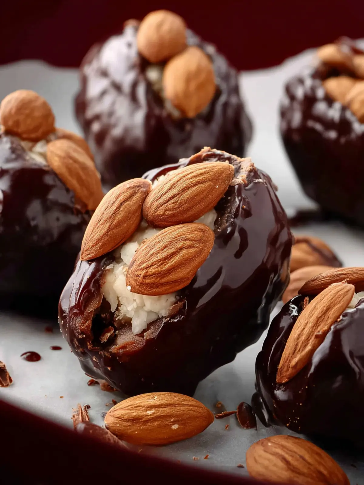 Almond Joy Stuffed Dates First Image