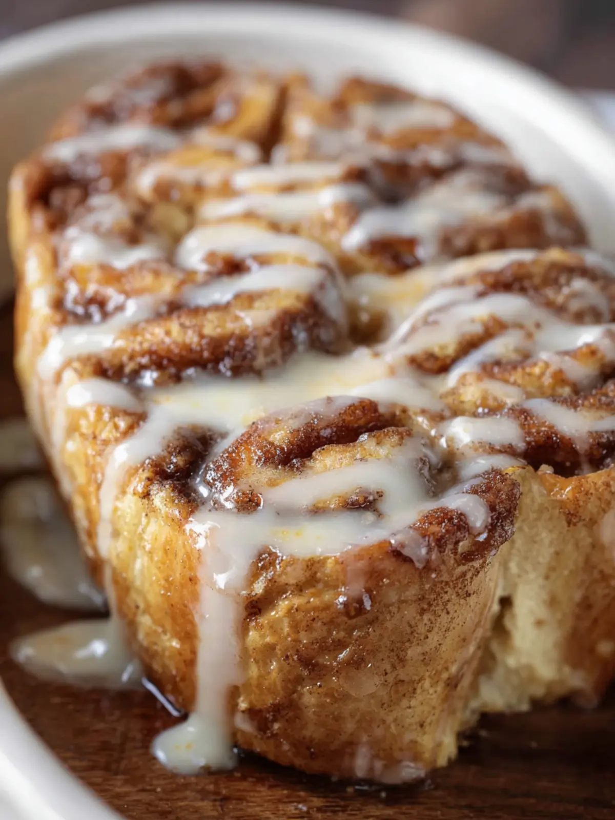 Cinnamon Roll French Bread Bake First Image