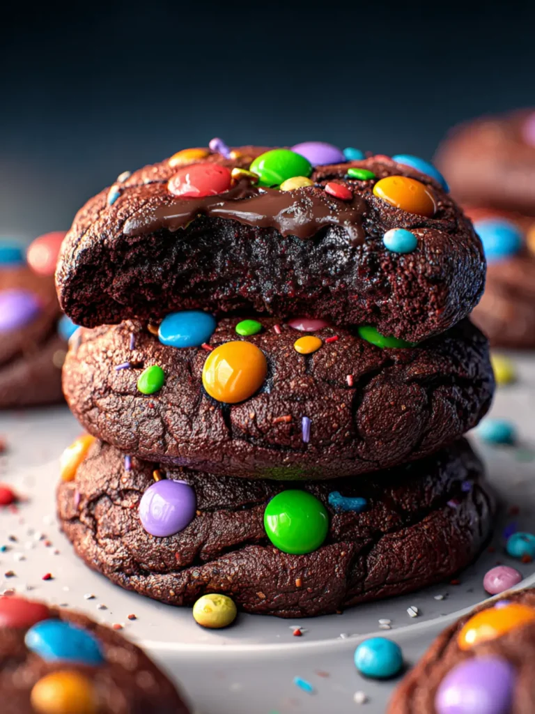 Indulge in Cosmic Brownie Cookies: A Sweet Nostalgia Treat First Image