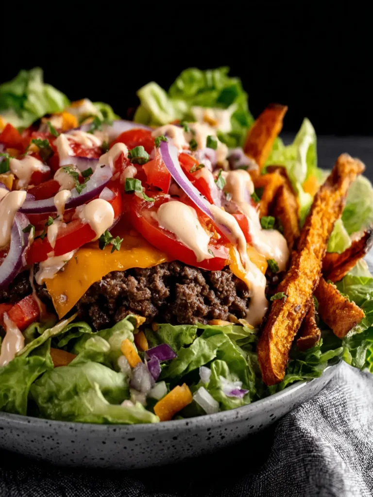 Loaded Burger Bowl First Image