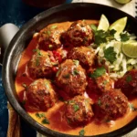 Mexican Meatballs in Creamy Enchilada Sauce First Image