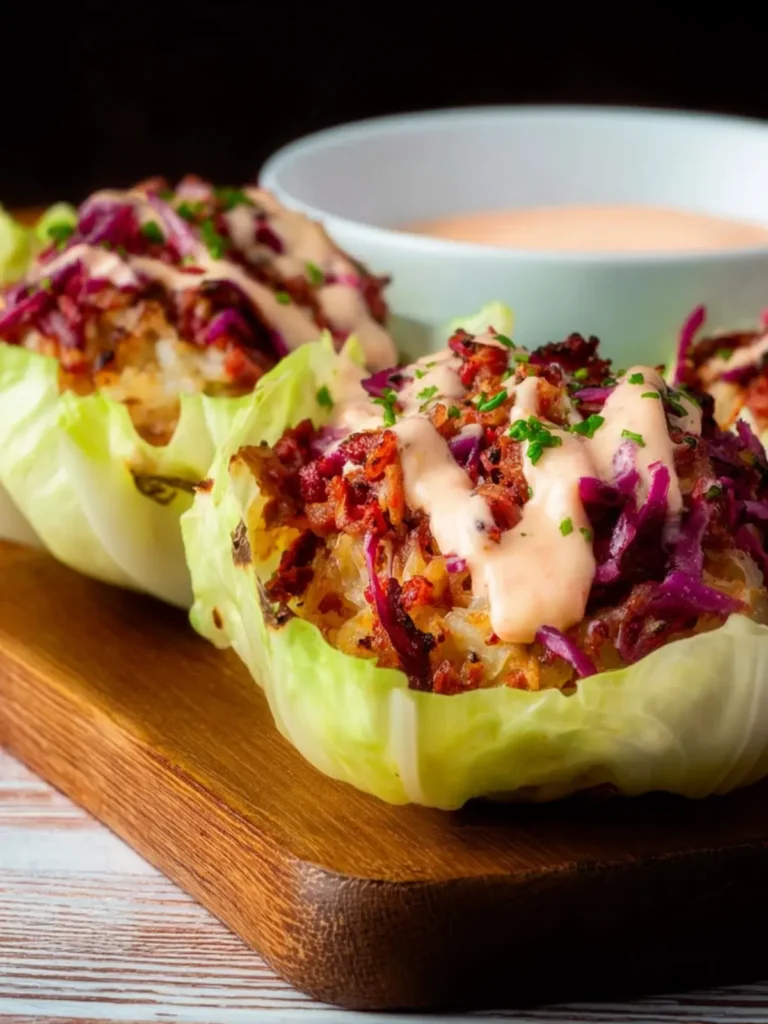 Reuben Sandwich Cabbage Cups First Image