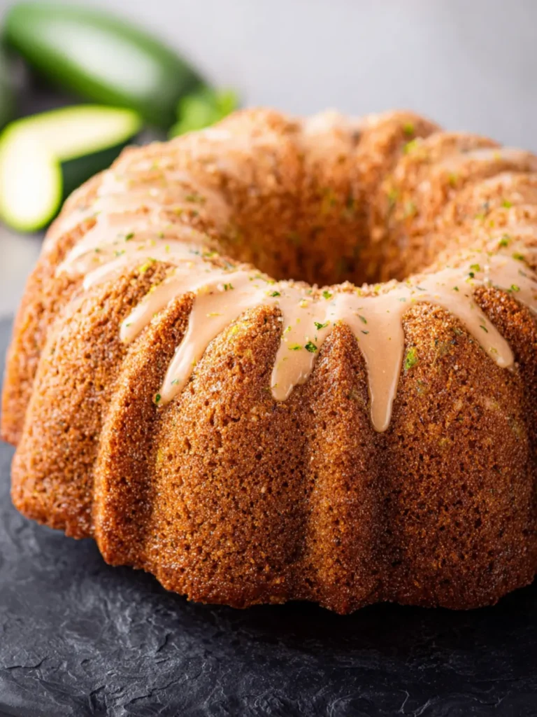 Zucchini Bundt Cake First Image