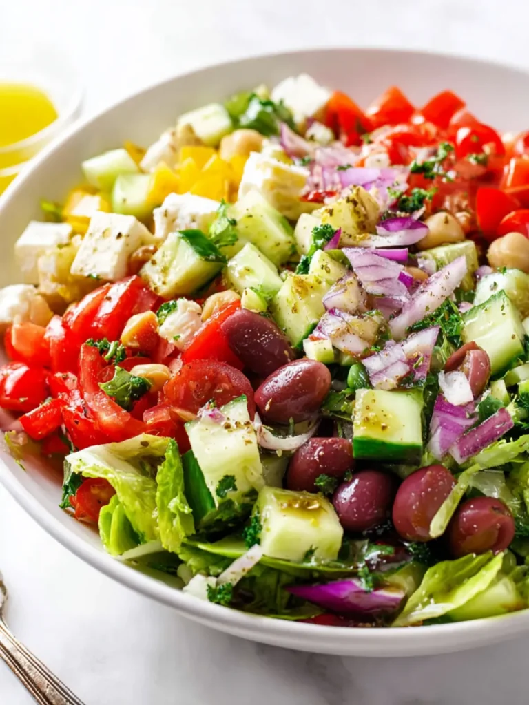 10-Minute Italian Chopped Salad – Easy and Healthy First Image