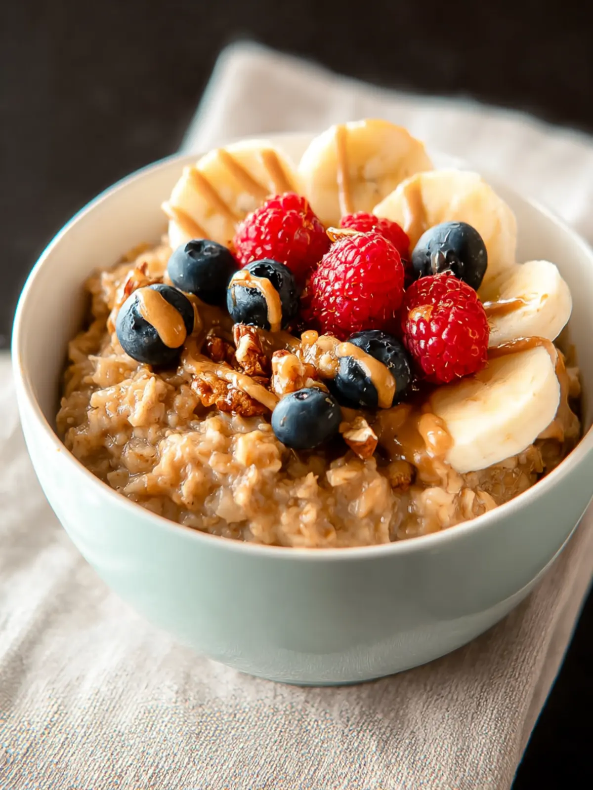 Almond Butter Oatmeal First Image