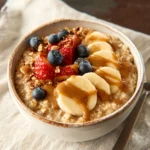 Almond Butter Oatmeal First Image