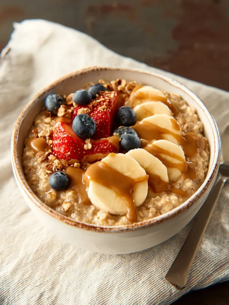 Almond Butter Oatmeal First Image