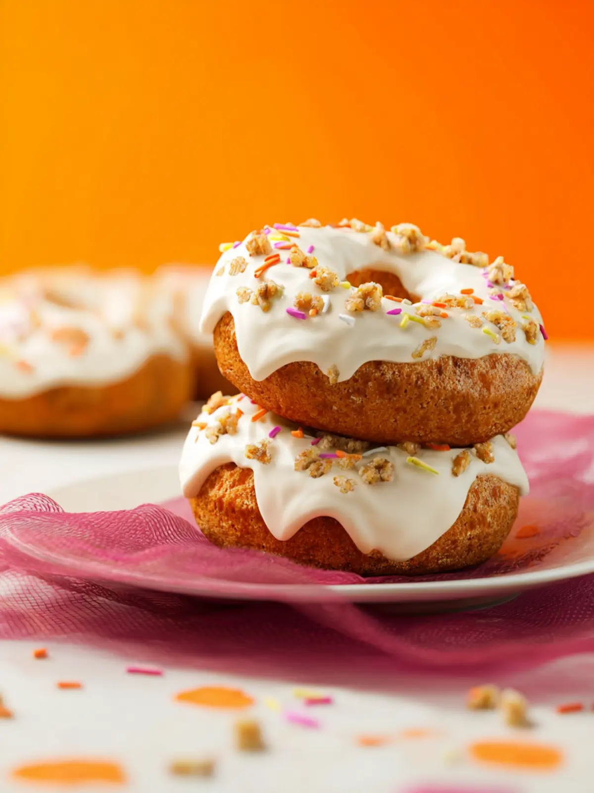 Carrot Cake Donuts (Baked) First Image