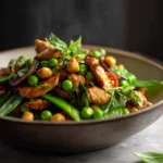 Chicken Peas Stir Fry First Image