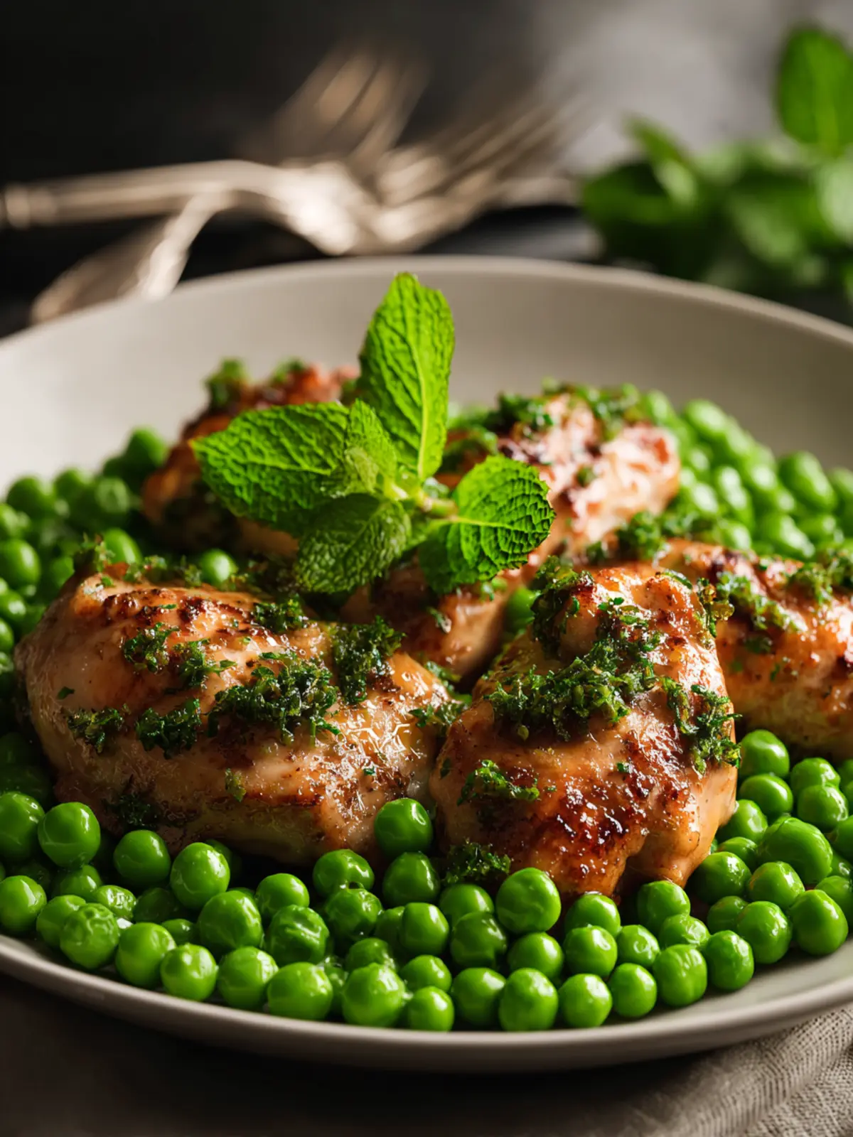 Chicken With Peas And Mint First Image