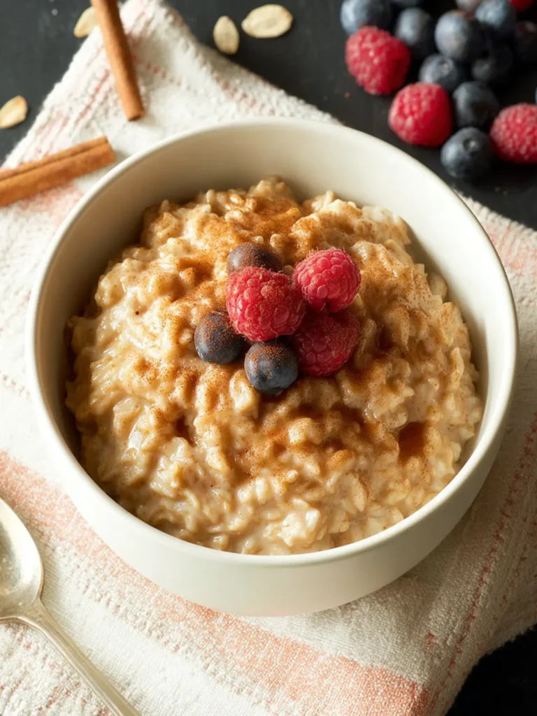 Cinnamon Oatmeal First Image