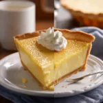 Easy Custard Pie: A Silky Old-Fashioned Dessert Recipe First Image
