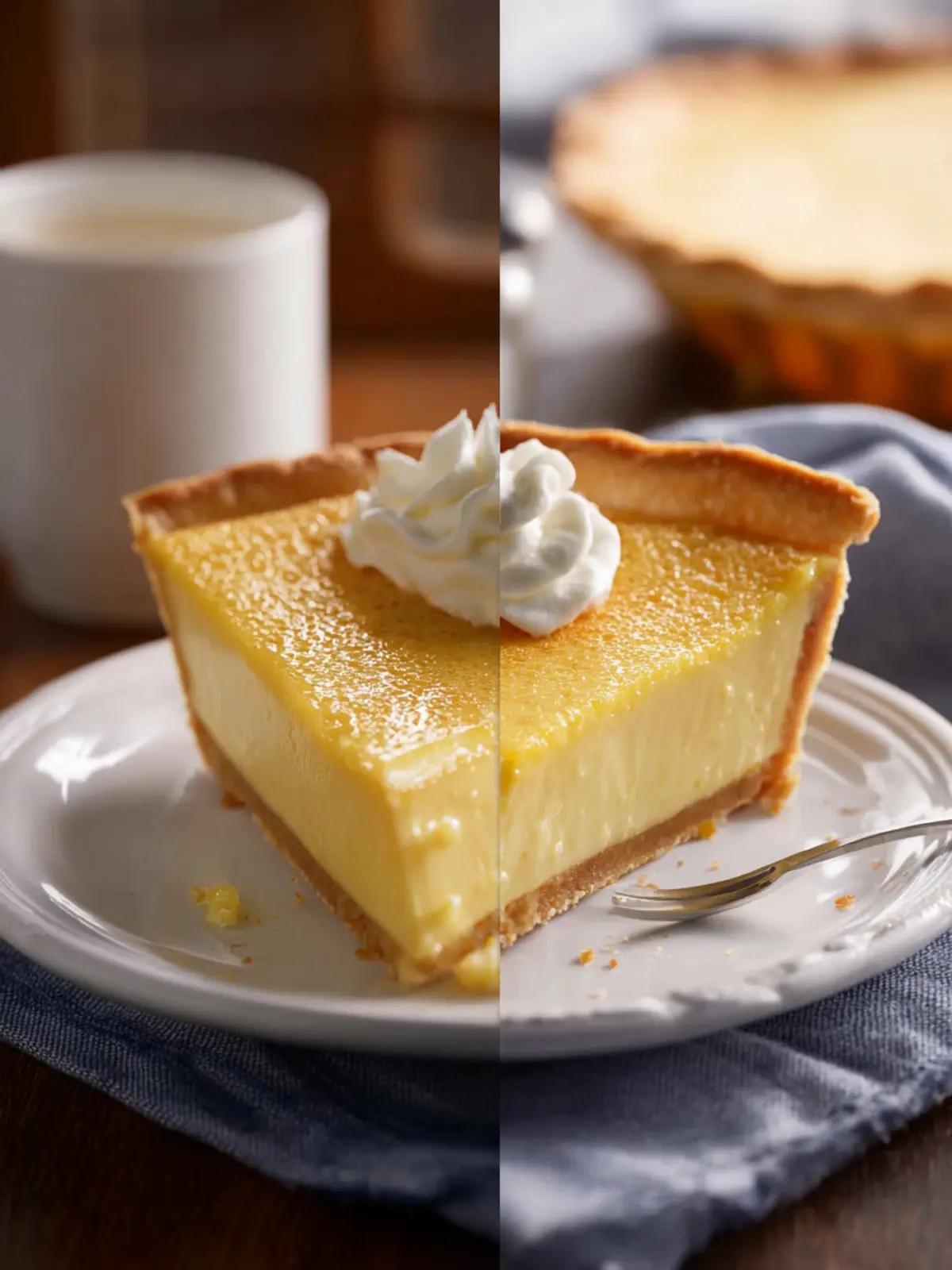 Easy Custard Pie: A Silky Old-Fashioned Dessert Recipe First Image