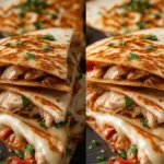 Easy Italian Quesadillas with Rotisserie Chicken First Image