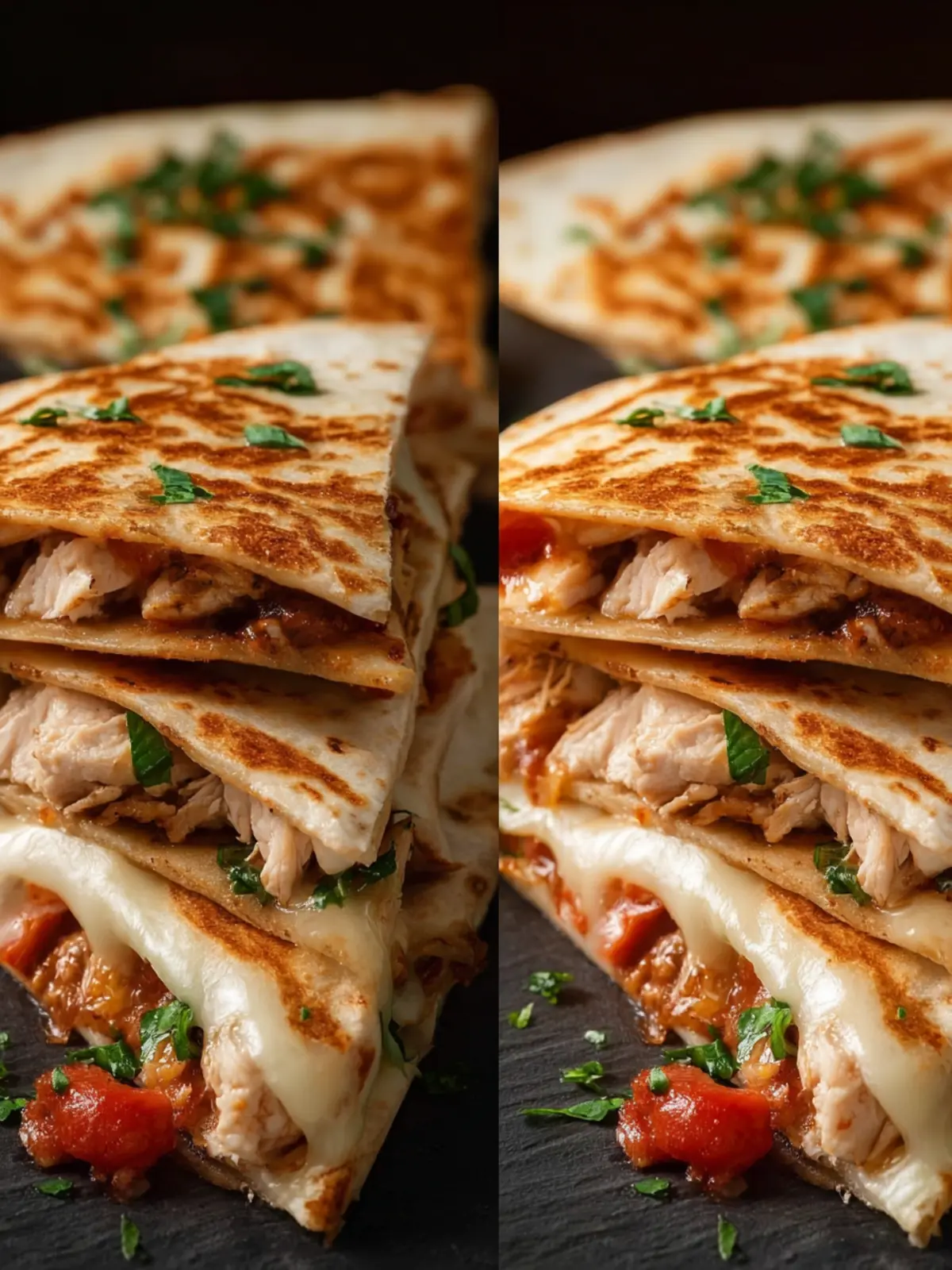 Easy Italian Quesadillas with Rotisserie Chicken First Image