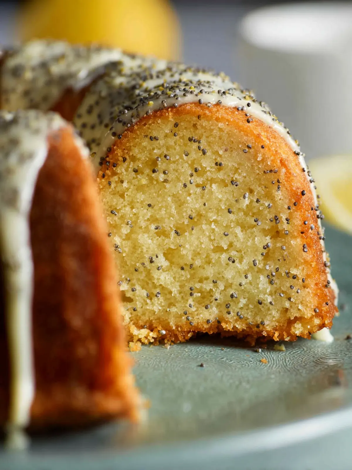 Gluten Free Lemon Poppyseed Cake First Image