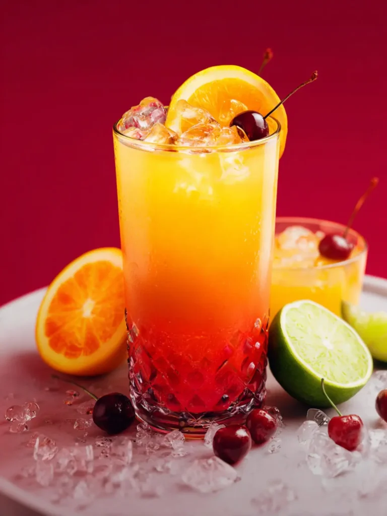 Mexican Sunset Cocktail (Tequila Sunset) First Image