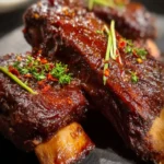 Oven Roasted Beef Ribs First Image