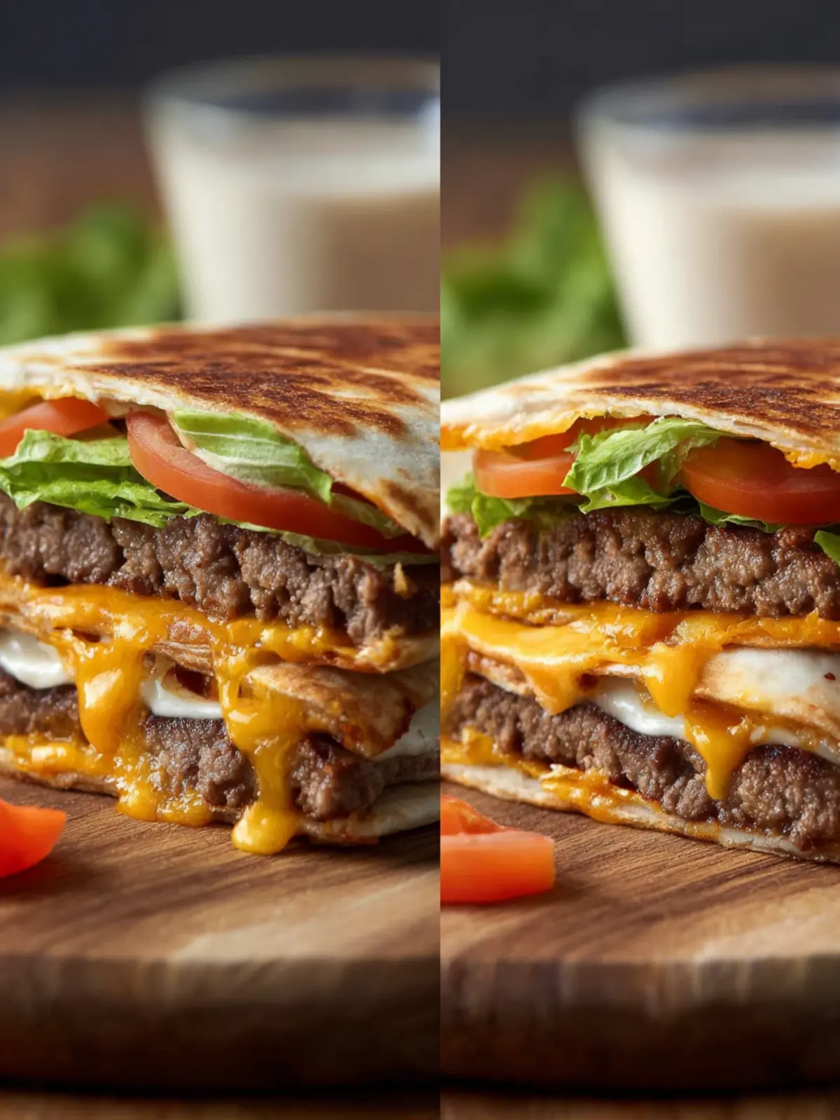 Quick and Easy Recipes for Quesadilla Burgers First Image