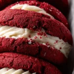 Red Velvet Cake Mix Cookies with Cream Cheese Icing First Image