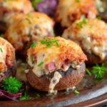 Reuben Stuffed Mushrooms First Image