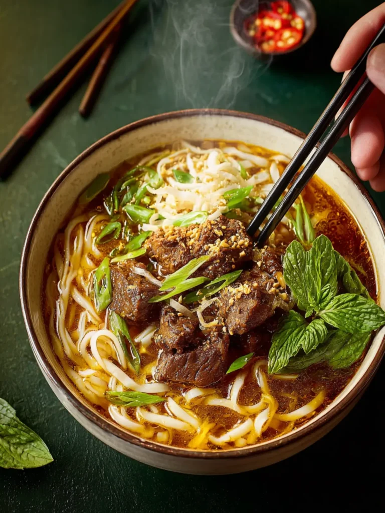 Satay Beef Noodle Soup First Image