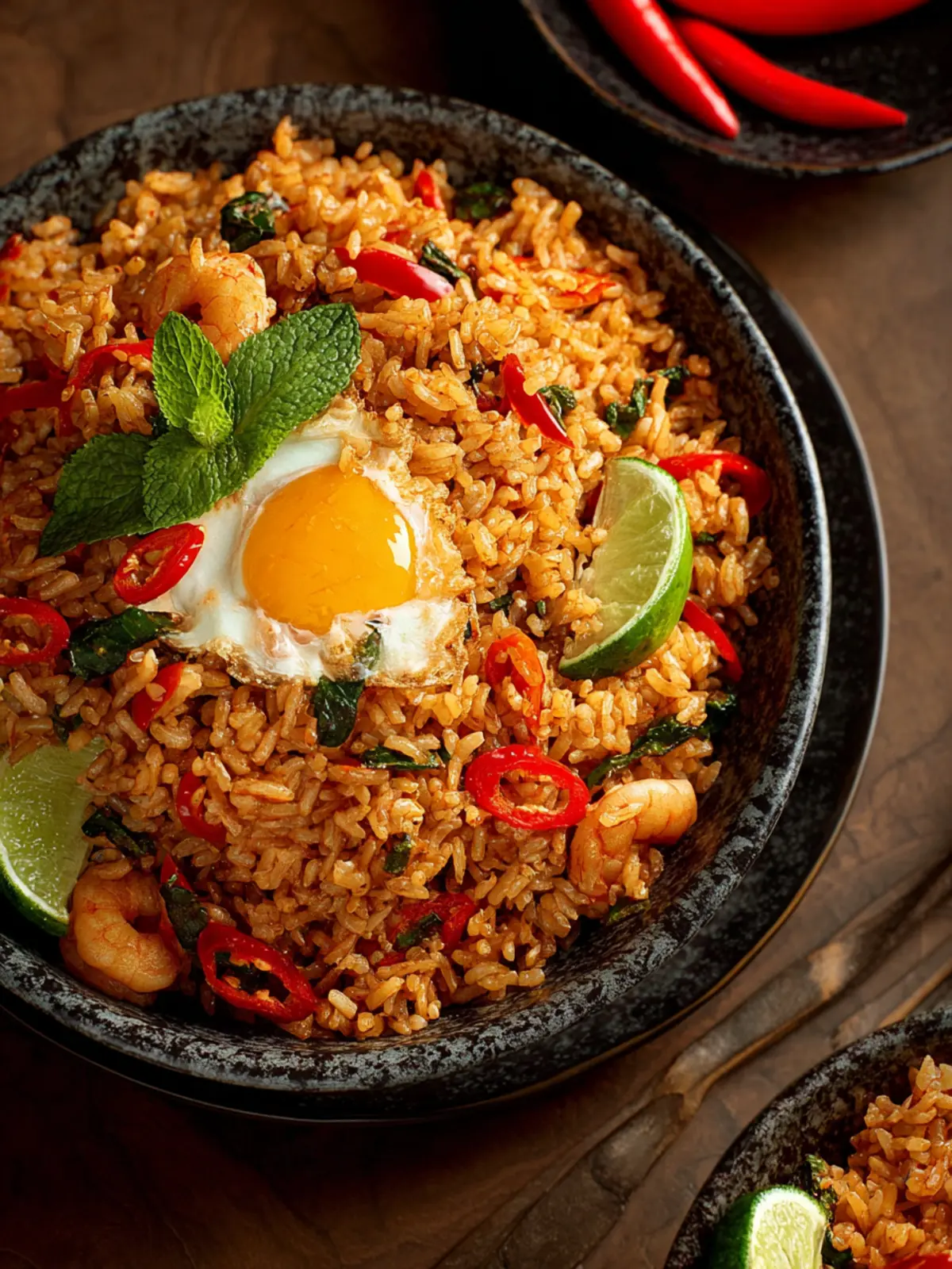 Thai Red Curry Fried Rice First Image