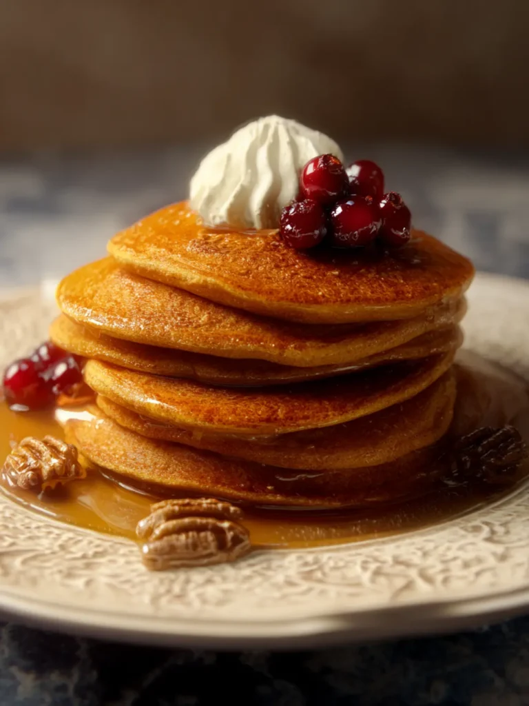 Tiny Pumpkin Pancakes Recipe First Image