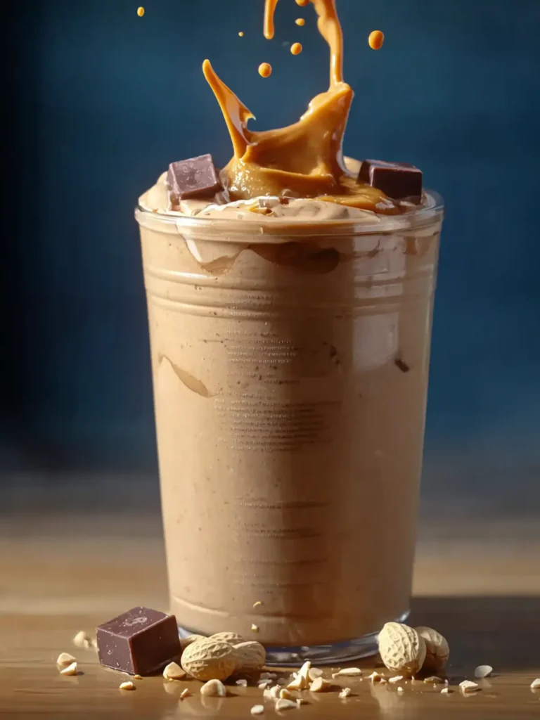 Vegan Chocolate Peanut Butter Protein Shake: An Incredible Ultimate Recipe First Image