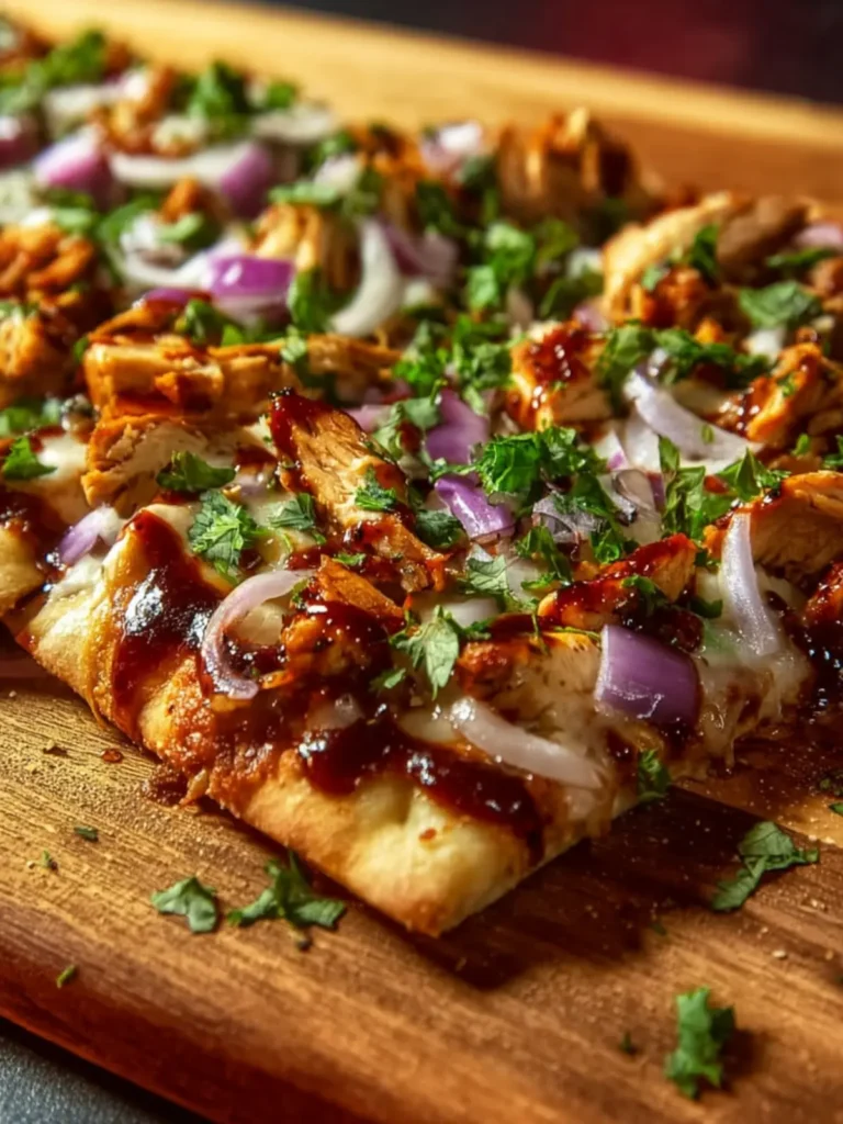 BBQ Chicken Flatbread First Image