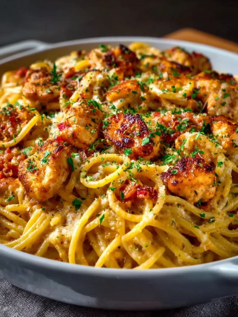 Cajun Chicken Spaghetti First Image