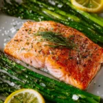 salmon asparagus easy First Image